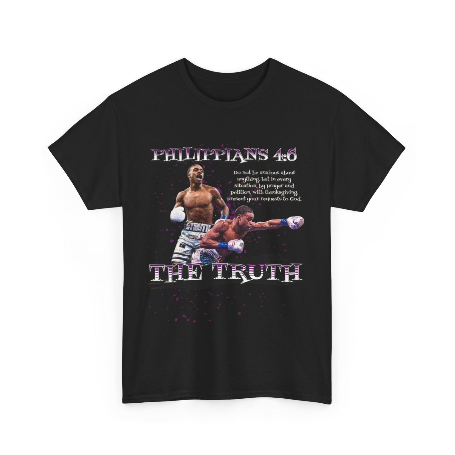 Errol Spence Jr. Philippians 4:6 Heavy Cotton T-Shirt