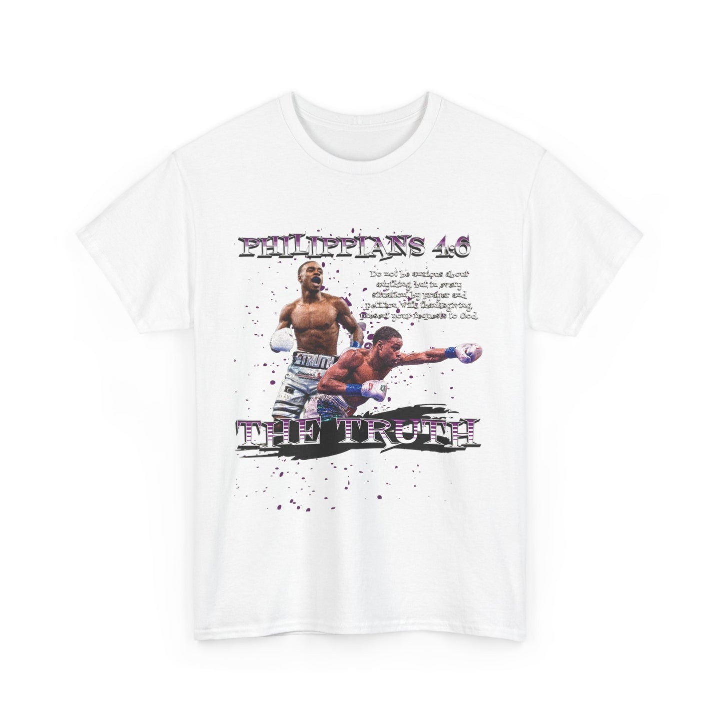 Errol Spence Jr. Philippians 4:6 Heavy Cotton T-Shirt