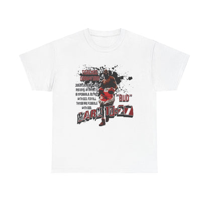 Terrence Crawford Mark 10:27 Heavy Cotton T-Shirt