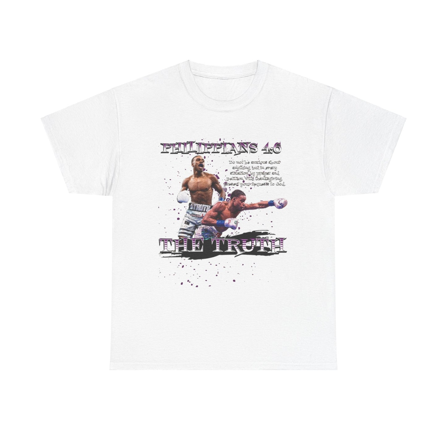 Errol Spence Jr. Philippians 4:6 Heavy Cotton T-Shirt